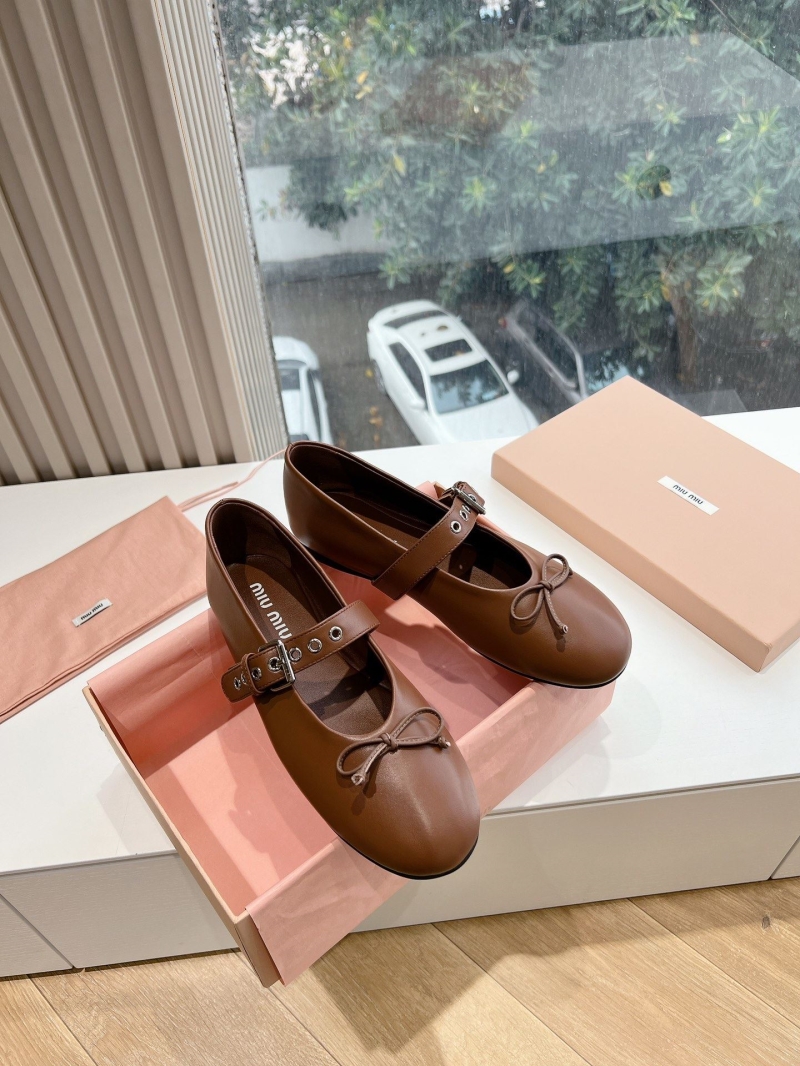 Miu Miu flat shoes